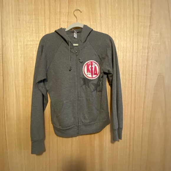 💚EUC Kappa Delta zip up hoodie💚 - Picture 2 of 6